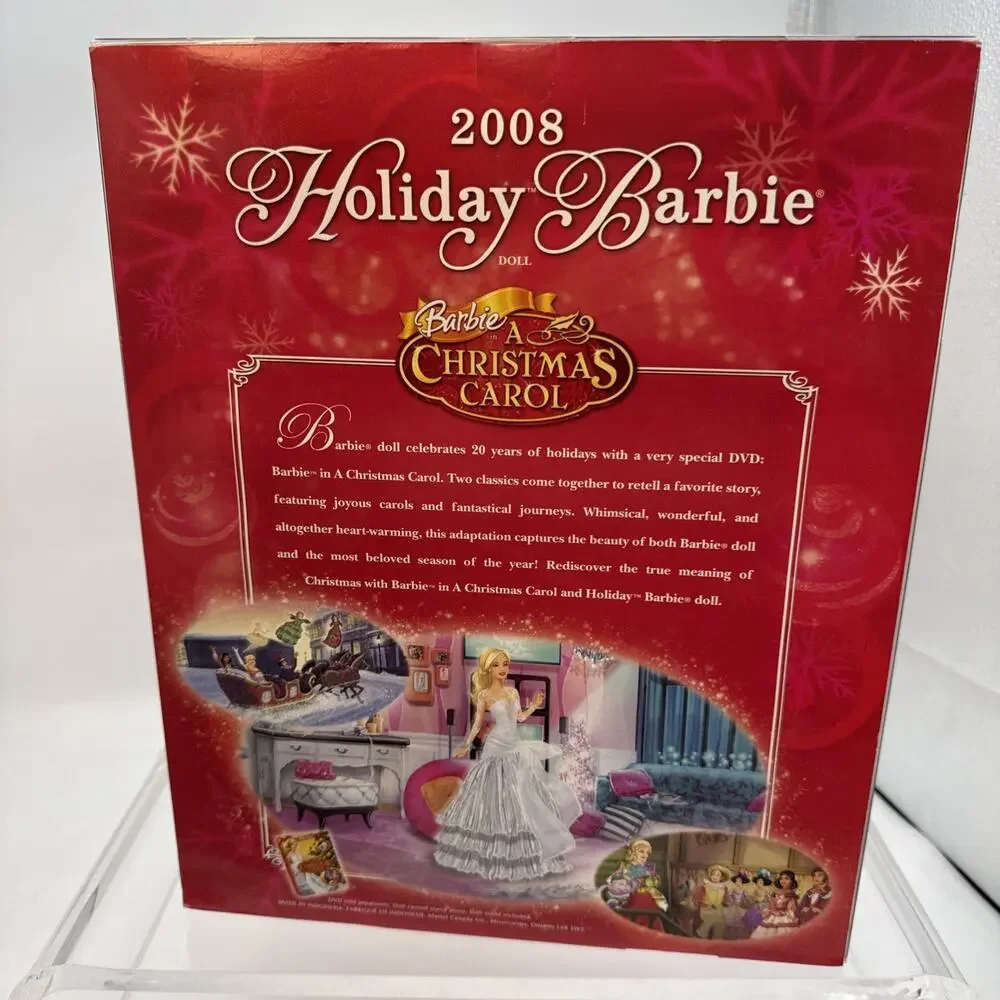 2008 Holiday Barbie Doll 20 Year Celebration Mattel L9643